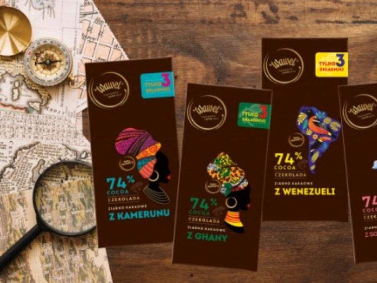Oryginalne smaki i krótki skład -nowe Czekolady Premium „Ziarna Świata” z Wawelu